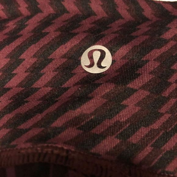 Lululemon Shifted Horizon Red Grape Wunder Under - Picture 6 of 6